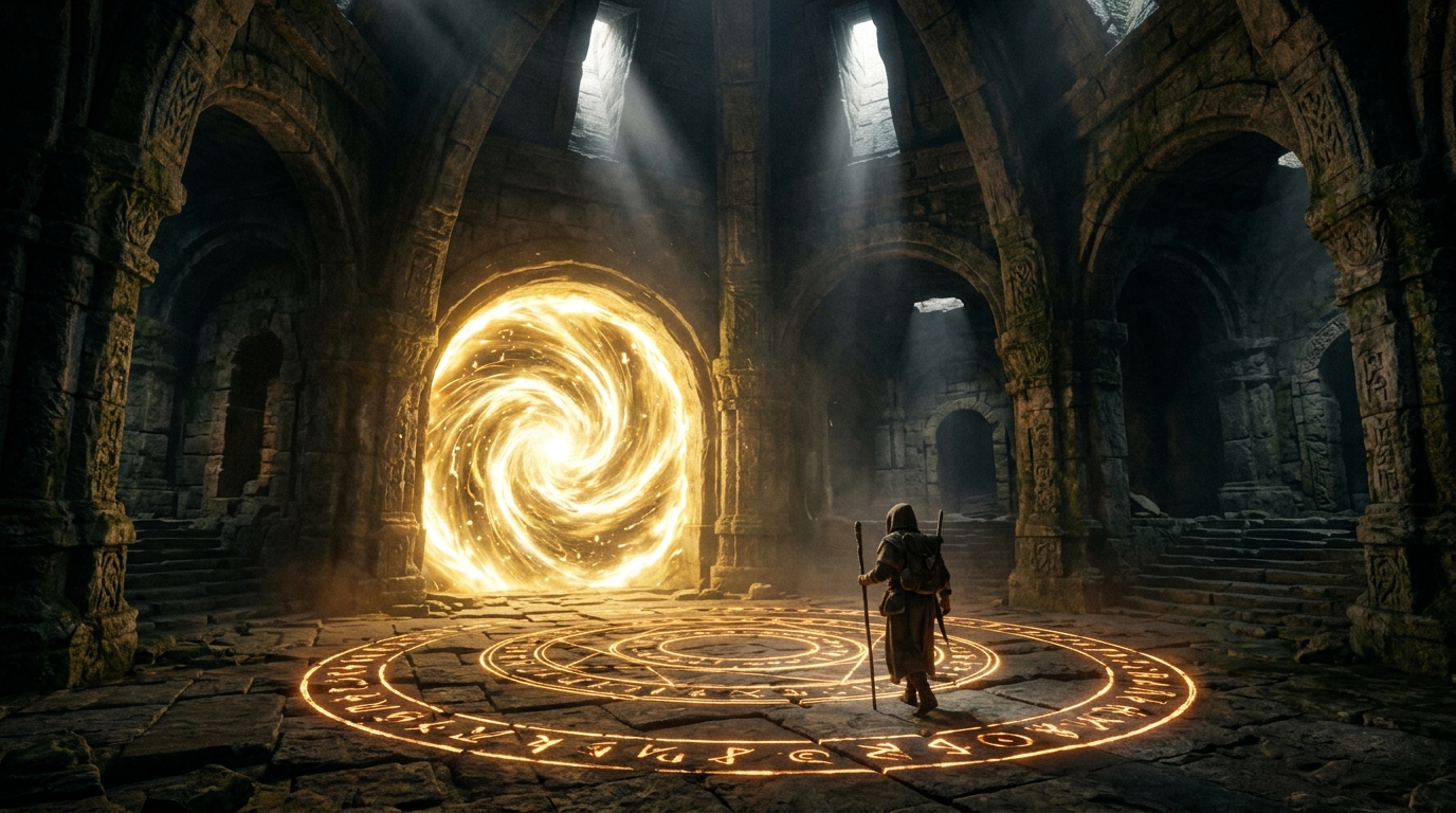 Secret ending portal